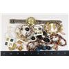 Image 1 : BUNDLE OF ASSORTED FASHION JEWELRY -GOLDS MOSTLY