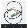 Image 1 : NEW SYNTHETIC GREEN JADE REPLICA HEXAGONAL STONE
