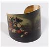 Image 1 : NEW FLOWER PAINTING DESIGN CUFF BRACELET