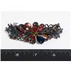 Image 1 : NEW ANTIQUE STYLE MUTI-COLOR RHINESTONE FLOWER