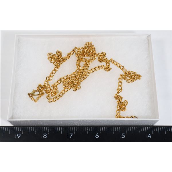 ESTATE GOLD TONE NECKLACE