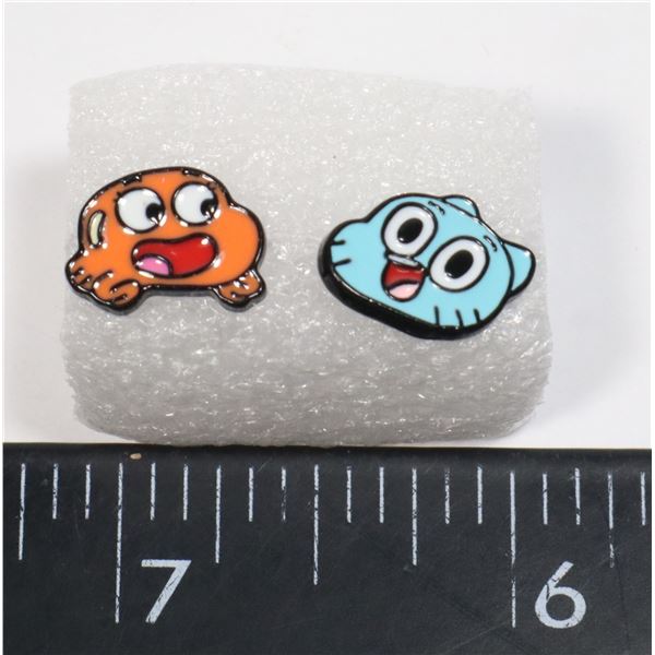NEW AMAZING WORLD OF GUMBALL THEME ENAMEL