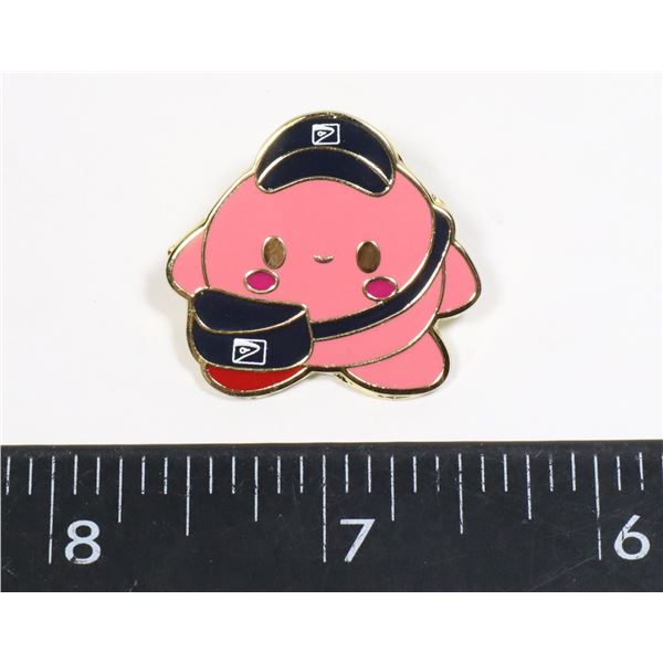 NEW KIRBY THEME ENAMEL PIN