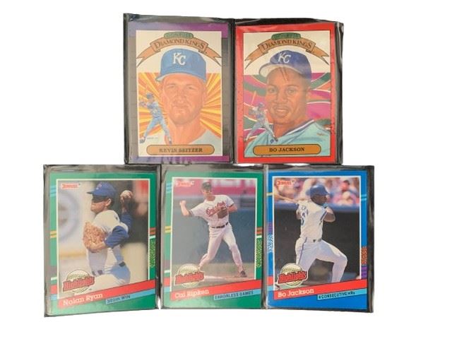 Rare! Bo Jackson, Cal Ripken Jr., Nolan Ryan, and Kevin Seitzer ...