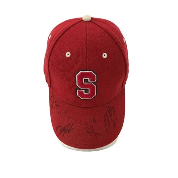 Stanford Basketball Signed baseball cap