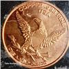 Image 2 : Canadian Maple - Version 2 Coin - 1oz. .999 Copper