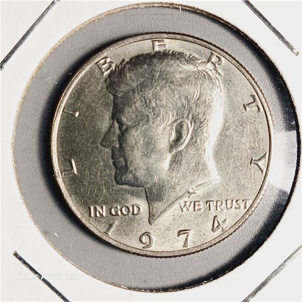 1974 *No Mint* USA Half Dollar Coin