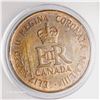1953 Queen Elizabeth II Coronation Canada Commemorative Medallion