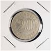 1976 Malaysia 20 Sen Coin