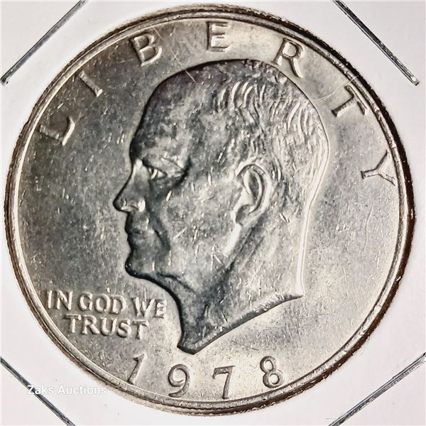 1974 *No Mint Mark* USA $1 Dollar Coin