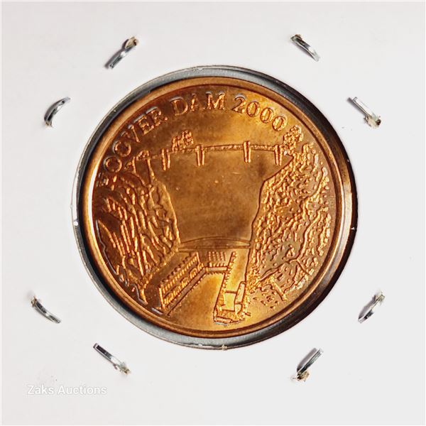 2000 USA Las Vegas Nevada Hoover Dam Token