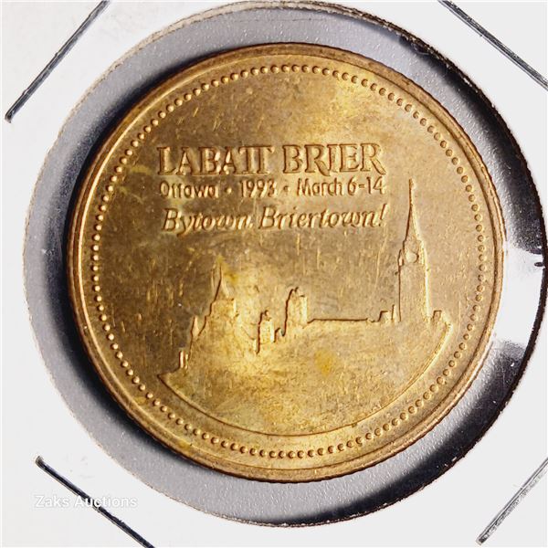1993 Labatt Brier Ottawa Token