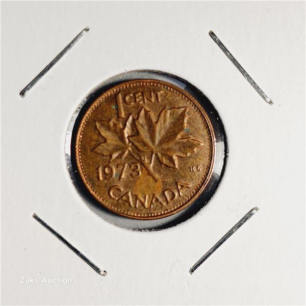 1973 Canada 1 Cent Coin