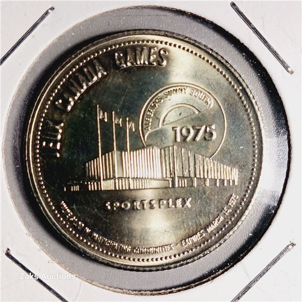 1975 Southern Alberta - Canada Games 1 Dollar Coin