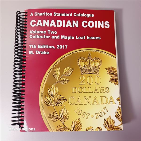 A Charlton Standard Catalogue - Canadian Coins - Volume Two Collector and Maple Leaf Issues - 7th Ed