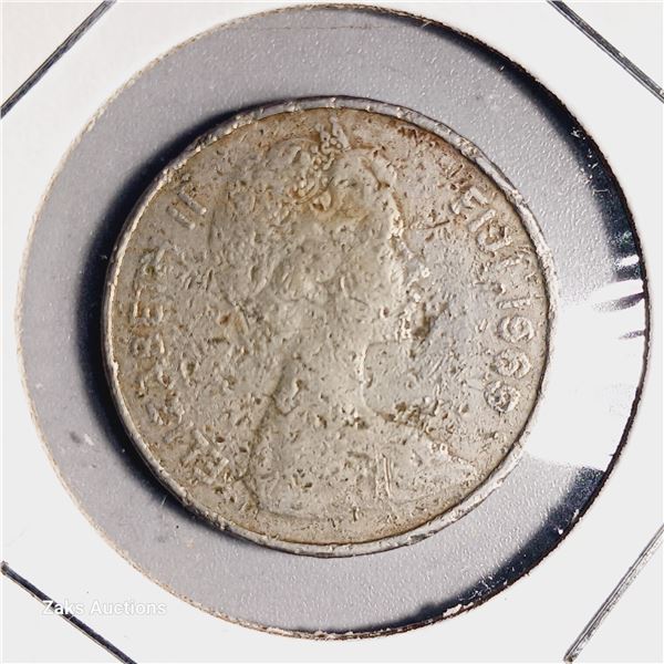 1969 Fiji 5 Cent Coin