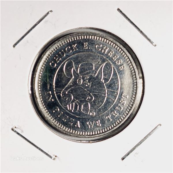 Chuck E. Cheese In Pizza We Trust Gaming Game Token