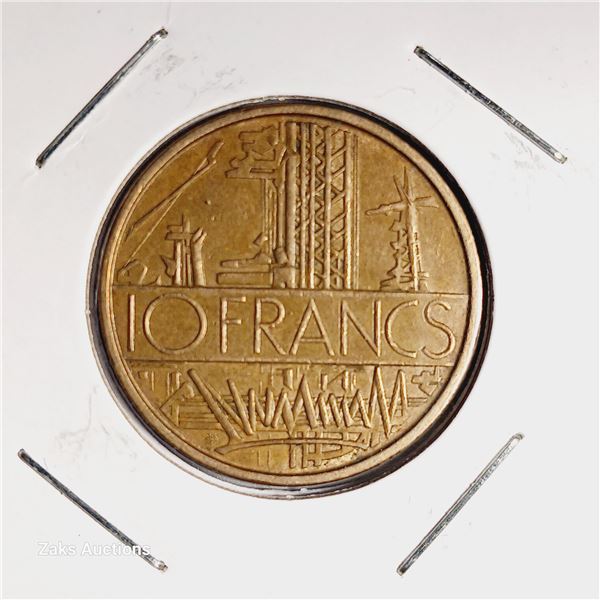 1974 French 10 Francs Coin
