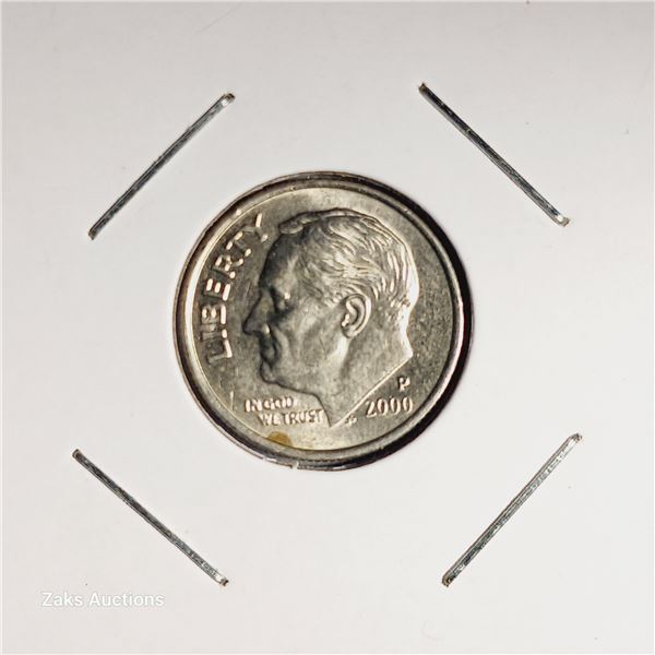2000 P USA 10 Cent Coin