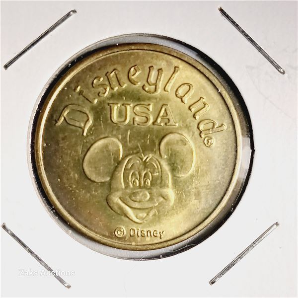 1990s USA Disney Anaheim, California Disneyland Token