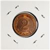 Image 2 : 1966 Germany 2 Pfennig Coin