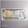 Image 1 : UNC 1973 Bank of Canada $1 Dollar Banknote