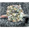 Image 2 : 14K WHITE GOLD 2.6G LAB DIAMOND 1.6CT  RING (~SIZE 6.5)