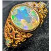 Image 2 : SILVER NATURAL OPAL (PLAY OFF FIRE) 2.3CT  RING