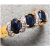 Image 1 : SILVER SAPPHIRE 1CT 2.3G   RING