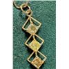 Image 1 : 14K YELLOW GOLD NATURAL COLOR DIAMOND 0.92CT   PENDANT