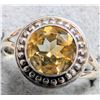 Image 2 : SILVER CITRINE 1CT   RING