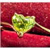 Image 2 : 10K YELLOW GOLD 0.92G PERIDOT 0.3CT   RING (~SIZE 6)