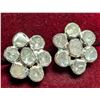 Image 1 : SILVER NATURAL DIAMOND 0.4CT  EARRINGS