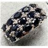 Image 2 : SILVER 5.92G GENUINE SAPPHIRE APP 4CT  RING