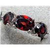 Image 2 : SILVER GARNET APP 1.8CT  RING