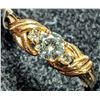 Image 2 : 10K YELLOW GOLD 1.47G NATURAL DIAMOND 0.2CT  RING (~SIZE 6)