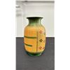 Image 2 : WOVEN CREAM GREEN BAMBOO WRAPPED VASE