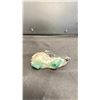 Image 2 : GREEN FLUORITE WITH BLACK TOURMALINE LISTED RETAIL $650