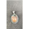 Image 2 : NEW GREEN QUARTZ PENDANT LISTED RETAIL $250