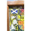 Image 2 : "SCOTLAND OF OLD" FRAMED MAP 30" X 39" *CRACK ON GLASS*