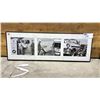 Image 2 : LOT OF BLACK AND WHITE FRAMED PHOTOS.
