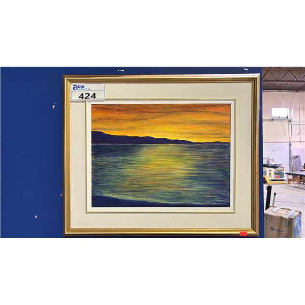 SIGNED E. HIPSON PAINTING 22.5" X 18.5
