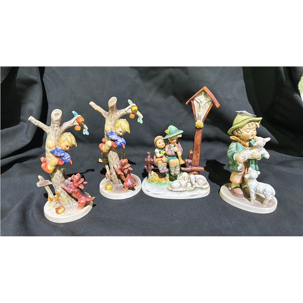 4 GOEBEL HUMMELS FIGURINES
