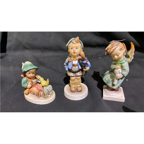 3 GOEBEL HUMMELS FIGURINES