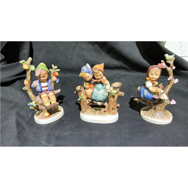 3 GOEBEL HUMMELS FIGURINES
