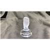 Image 1 : LALIQUE FROSTED BIRD CRYSTAL CARVING