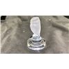 Image 2 : LALIQUE FROSTED BIRD CRYSTAL CARVING