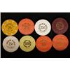 Image 1 : 8 PLASTIC 25 CENT CASINO GAMING TOKENS:2-ELDARADO