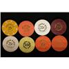 Image 2 : 8 PLASTIC 25 CENT CASINO GAMING TOKENS:2-ELDARADO