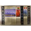 Image 1 : 3 FORIEGN UNC COIN SETS ON LARGE INFORMATIONAL